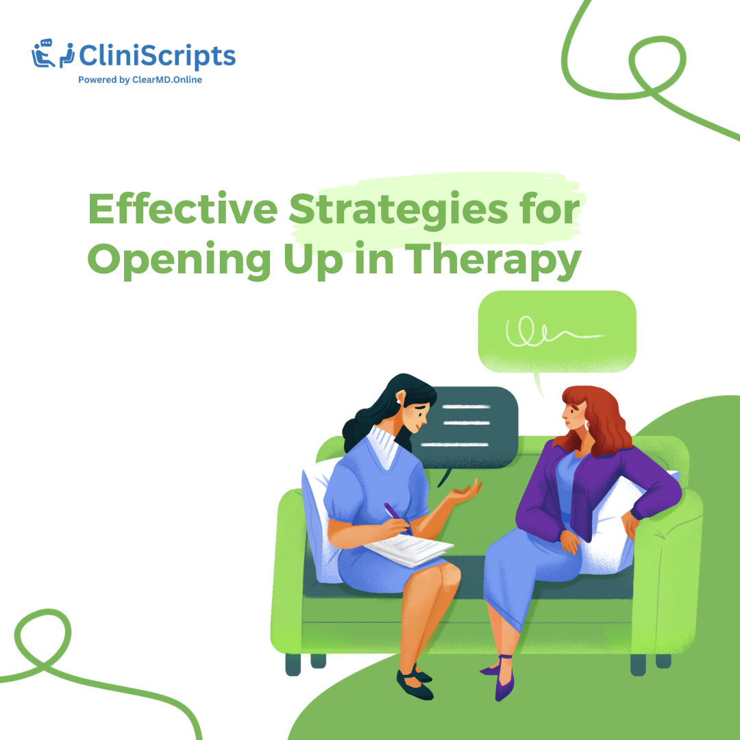 Effective Strategies for Opening Up in Therapy