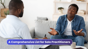 A Comprehensive List for Solo Practitioners