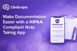 HIPAA Compliant Note Taking App